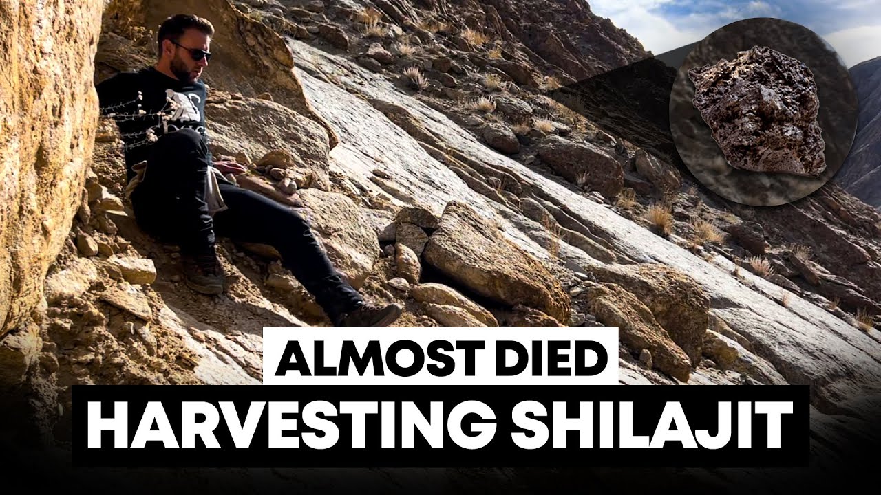 Load video: We Almost Died Harvesting Shilajit in the Himalayan Mountains